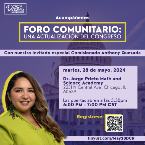 Immigration Town Hall flyer
