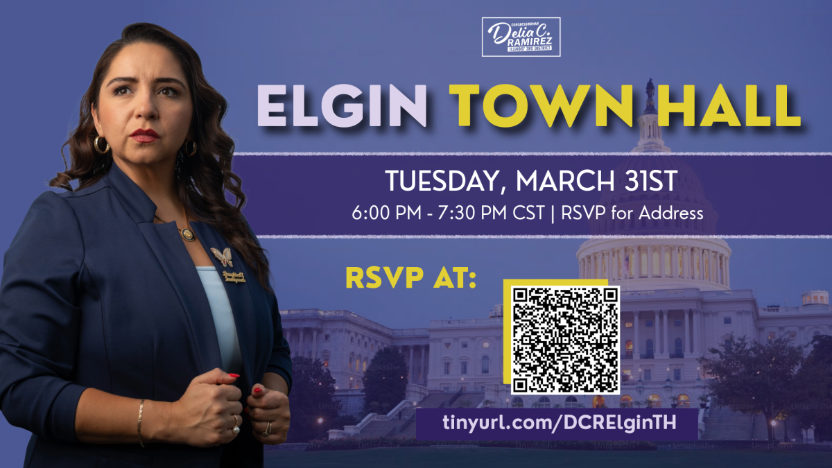Congresswoman Ramirez Elgin Town Hall
