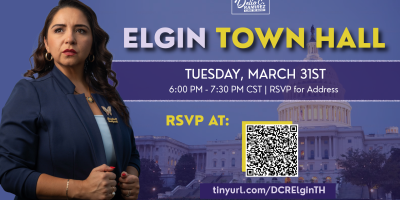 Congresswoman Ramirez Elgin Town Hall