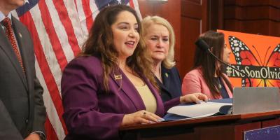 Congresswoman Ramirez at the Dream and Promise Act Presser