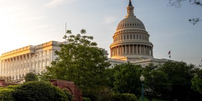 United States Capitol Building at Sunrise