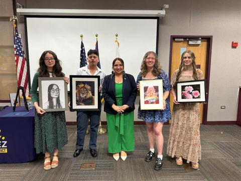 Art Competition winners
