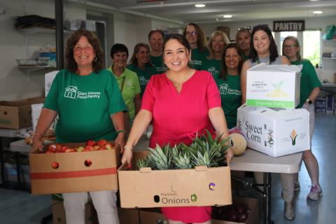 Ramirez volunteering